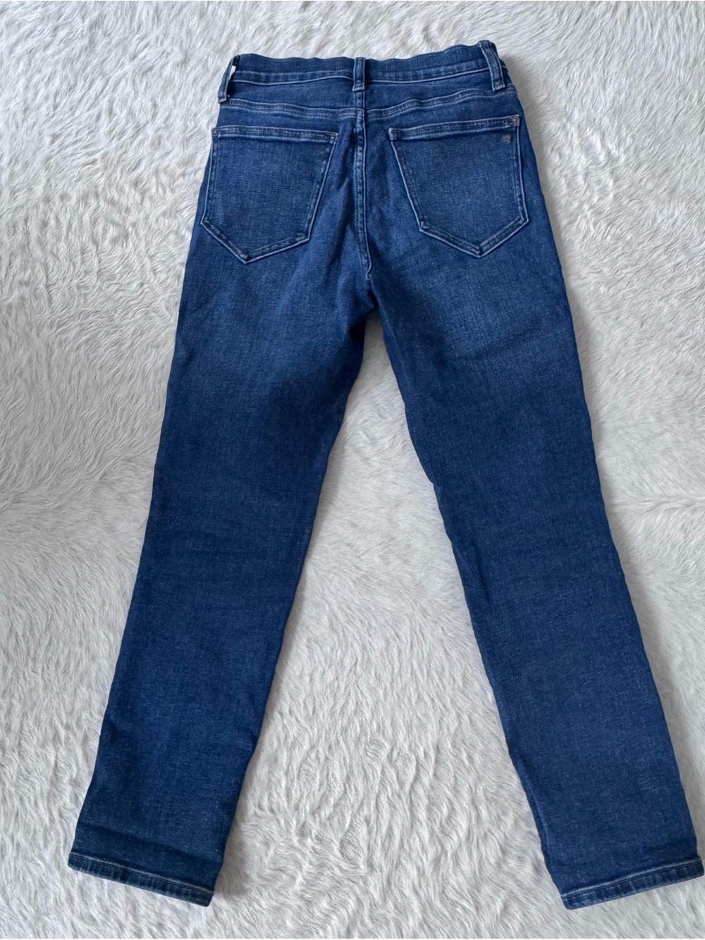 Madewell Women's stove pipe Jeans — Dark Blue Wash size 26p - Picture 4 of 4